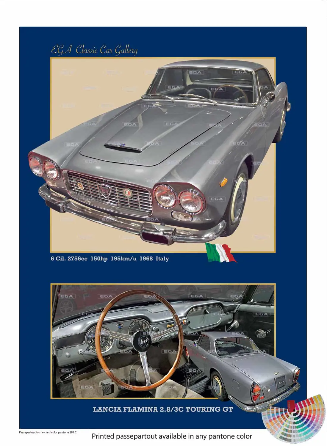 Lancia Flamina 2.8/3C Touring GT 1968 - Image 5