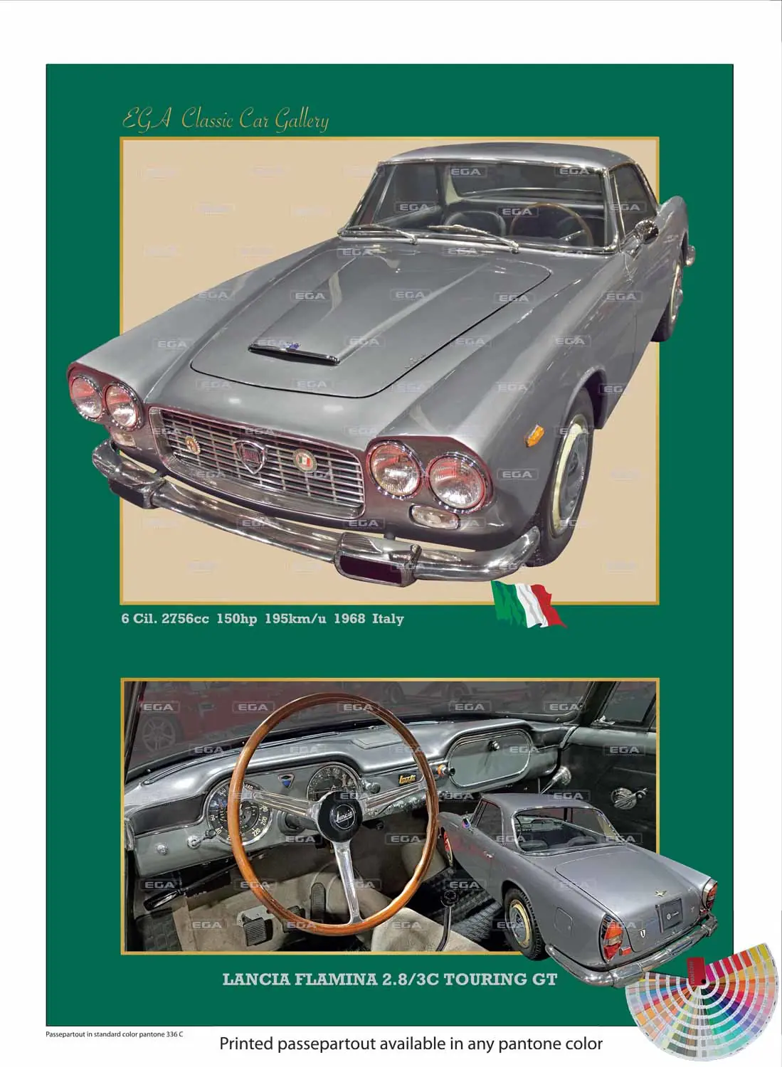 Lancia Flamina 2.8/3C Touring GT 1968 - Image 6