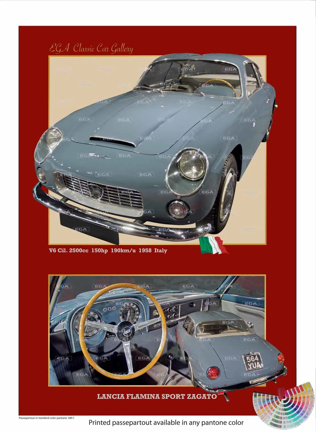 Lancia Flamina Zagato Sport 1958 - Image 3