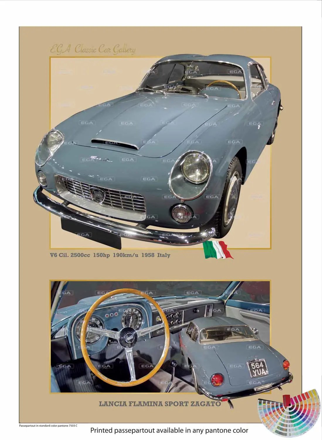 Lancia Flamina Zagato Sport 1958 - Image 8