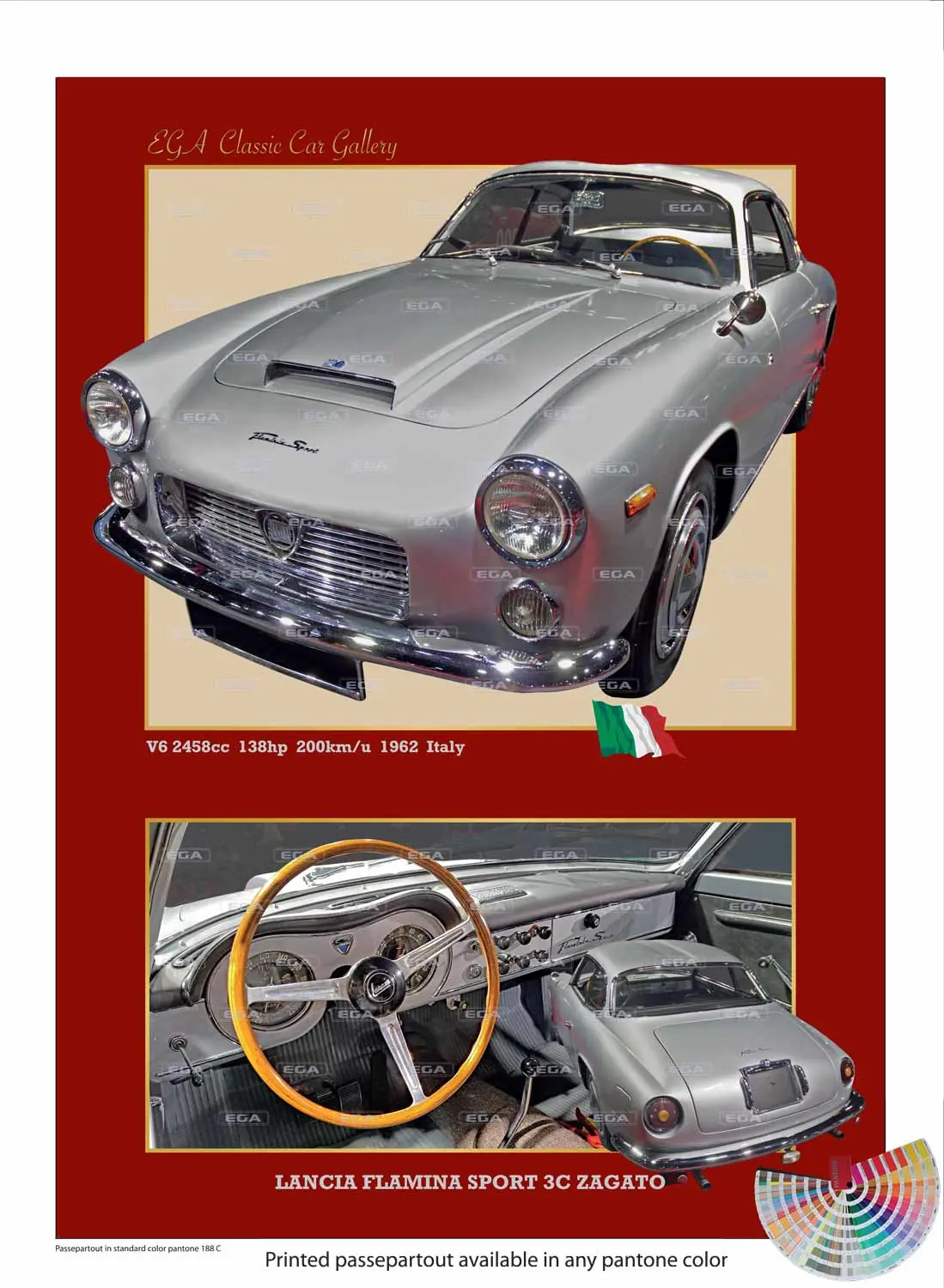 Lancia Flamina Zagato Sport 3C 1962 - Image 3