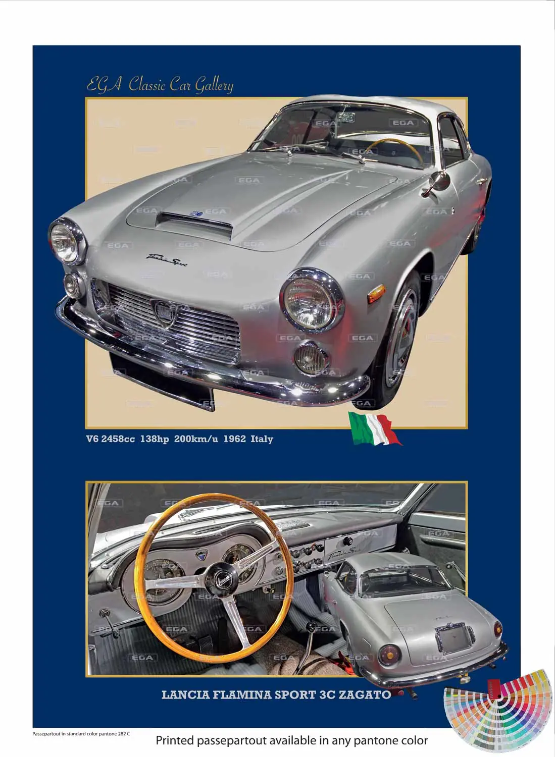 Lancia Flamina Zagato Sport 3C 1962 - Image 4