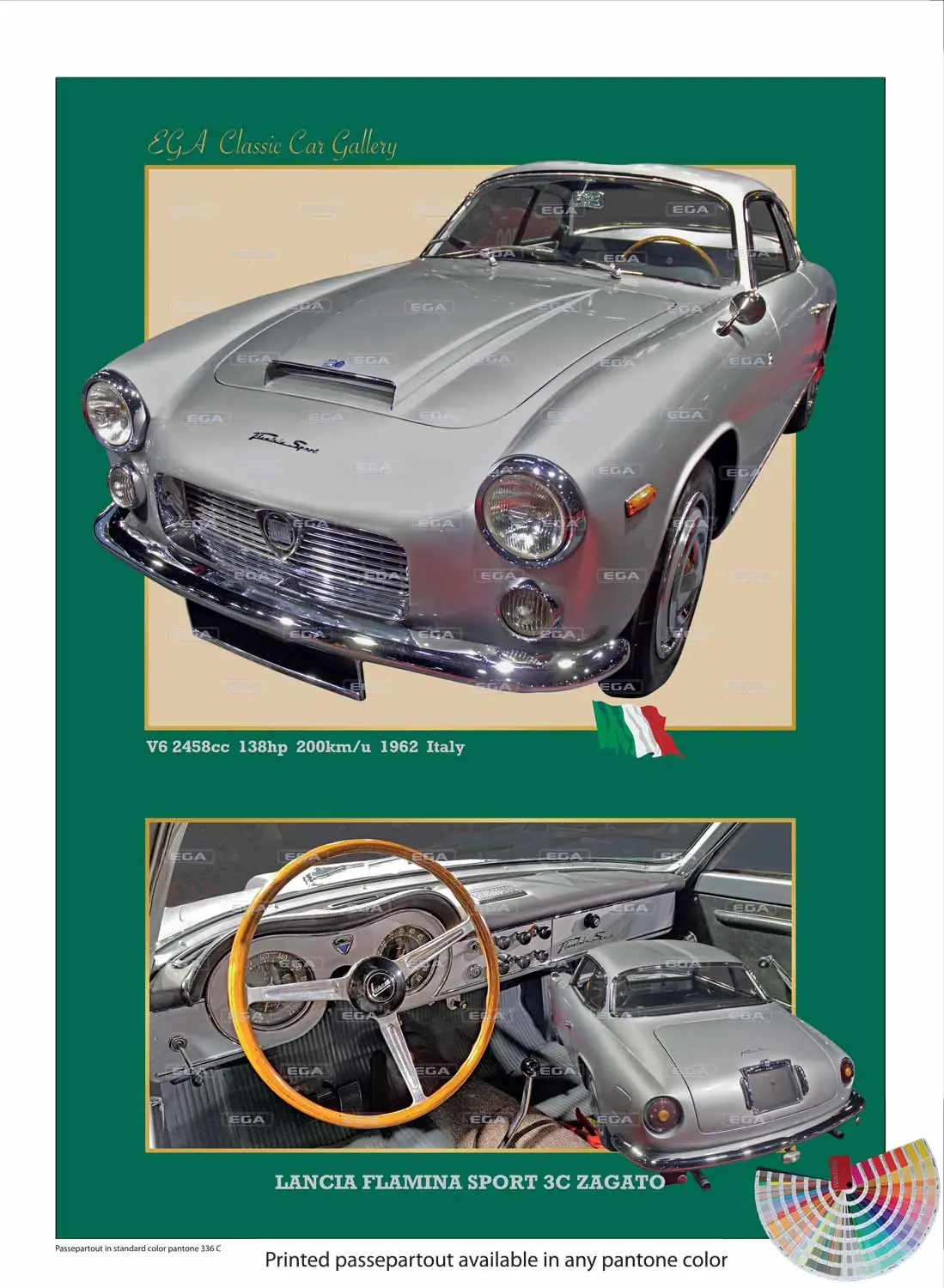 Lancia Flamina Zagato Sport 3C 1962 - Image 5