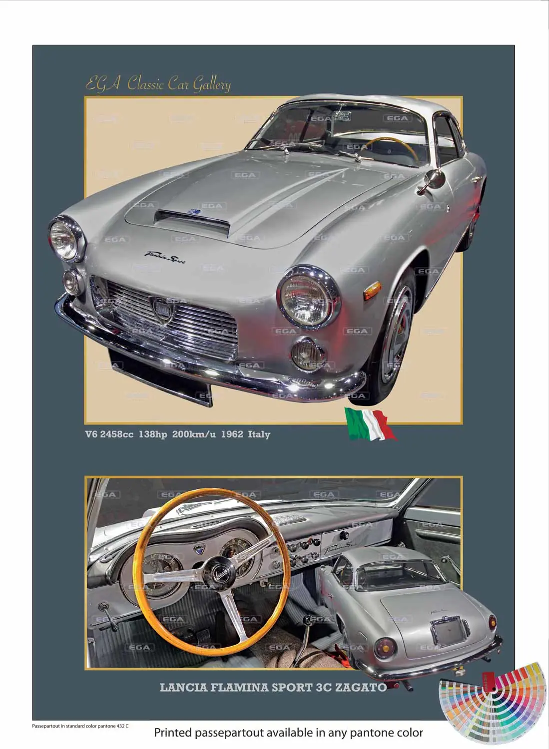 Lancia Flamina Zagato Sport 3C 1962 - Image 6