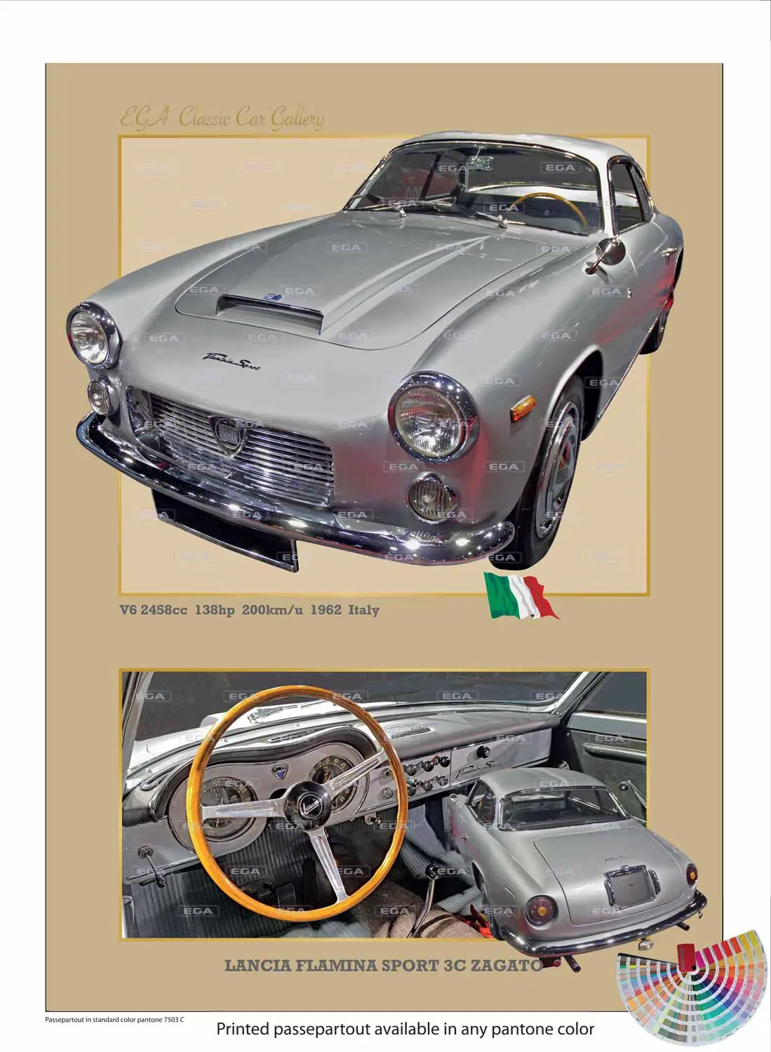 Lancia Flamina Zagato Sport 3C 1962 - Image 8