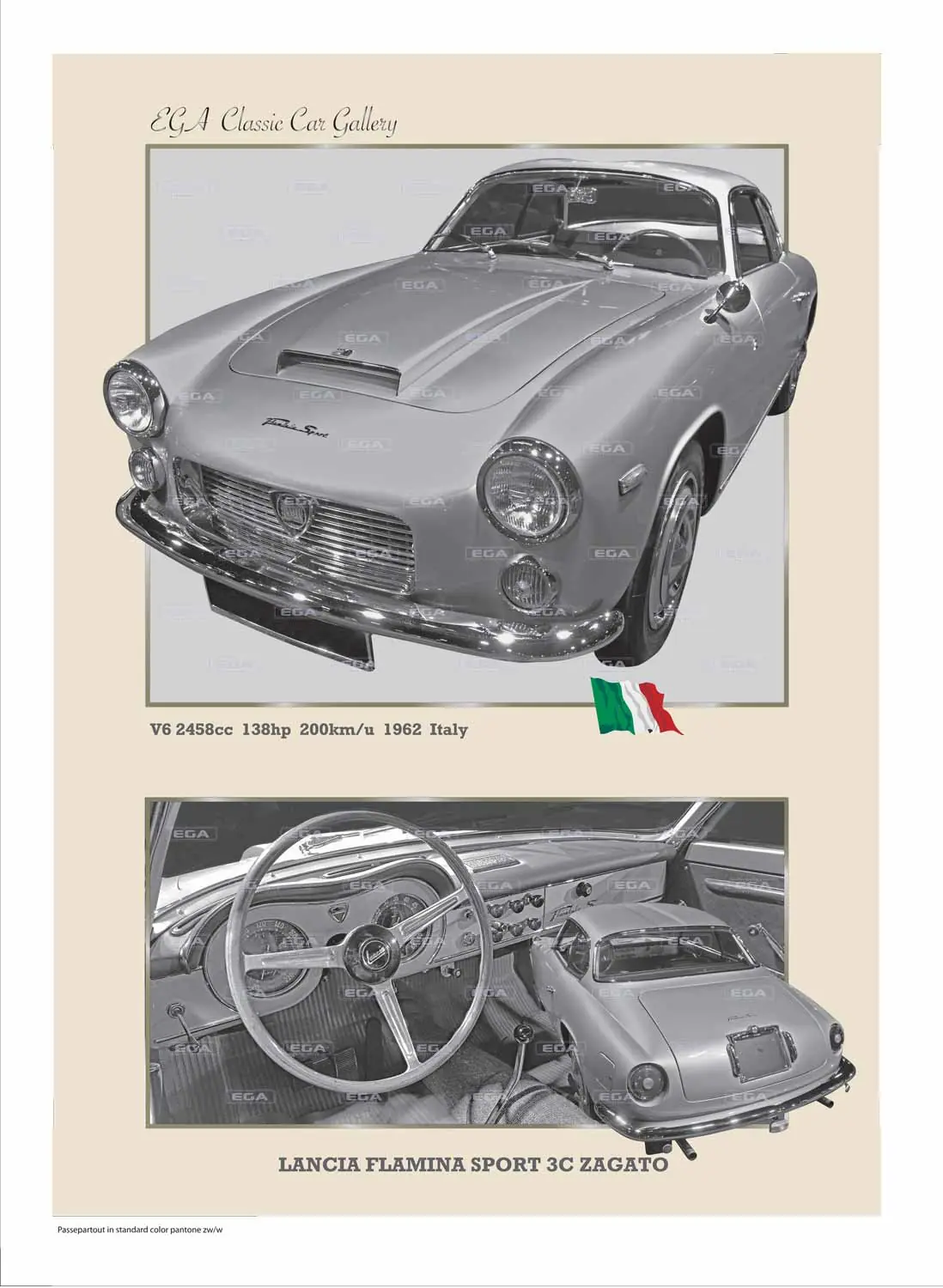 Lancia Flamina Zagato Sport 3C 1962 - Image 9