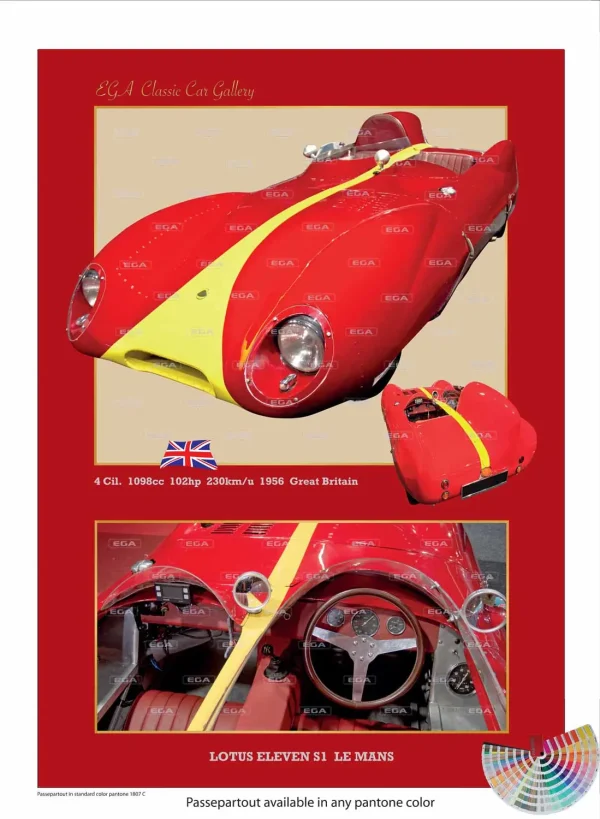 Lotus Eleven S1 Le Mans 1956