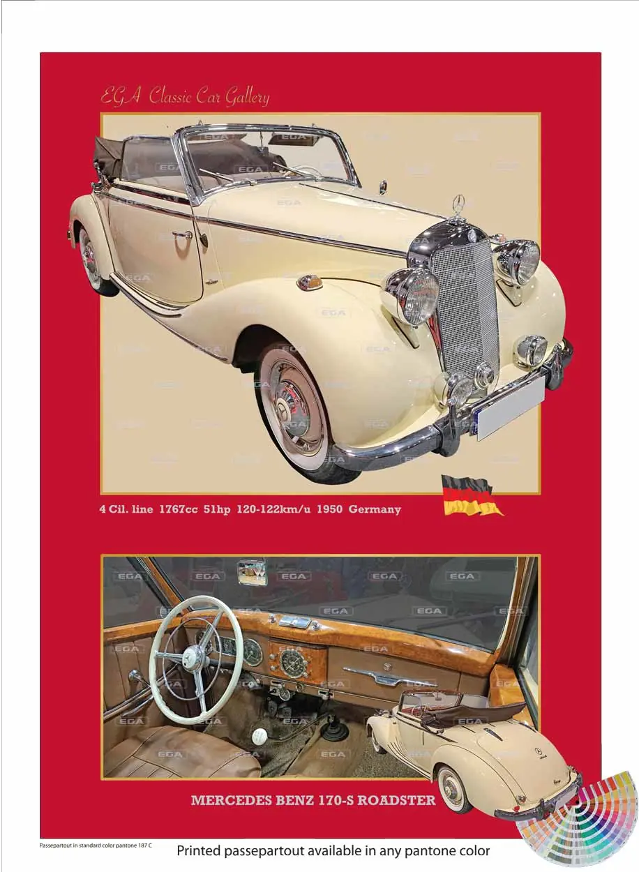 Mercedes Benz 170 S Roadster 1950 - Image 2