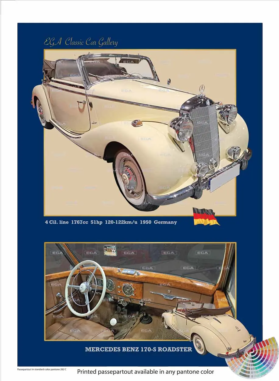 Mercedes Benz 170 S Roadster 1950 - Image 4