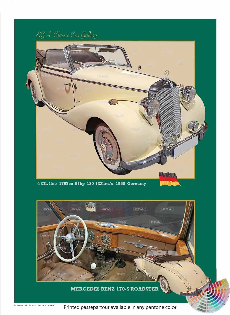Mercedes Benz 170 S Roadster 1950 - Image 5