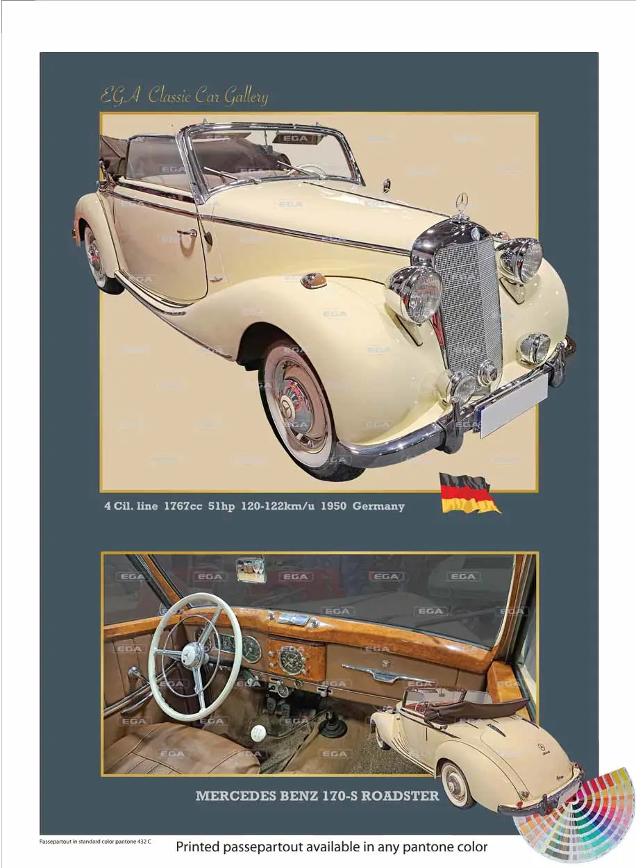 Mercedes Benz 170 S Roadster 1950 - Image 6