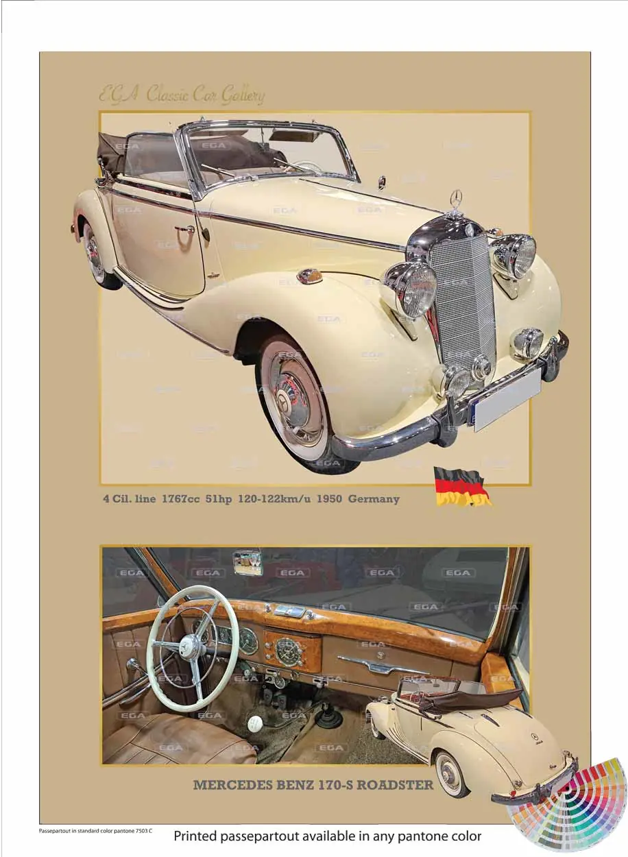Mercedes Benz 170 S Roadster 1950 - Image 8