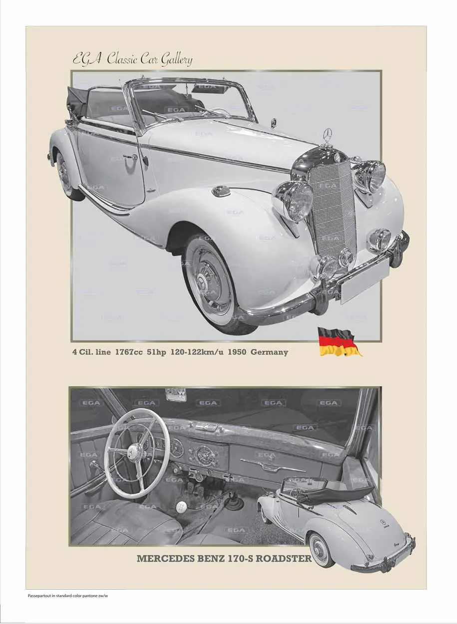 Mercedes Benz 170 S Roadster 1950 - Image 9