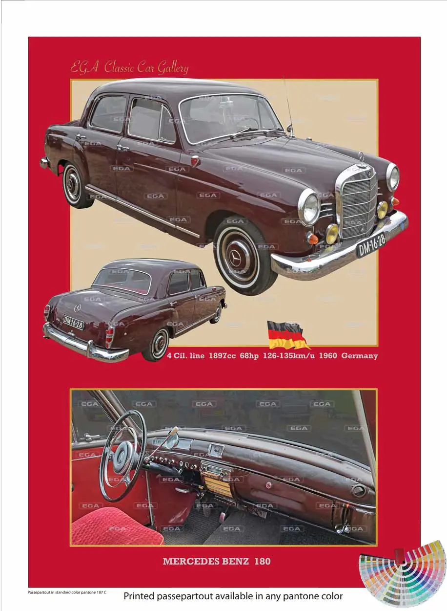 Mercedes Benz 180 1960 - Image 2