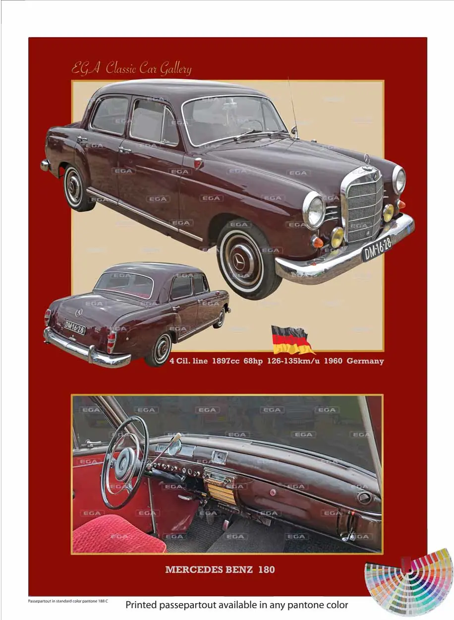 Mercedes Benz 180 1960 - Image 3