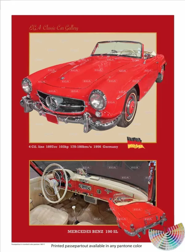 Mercedes Benz 190 SL Roadster 1956