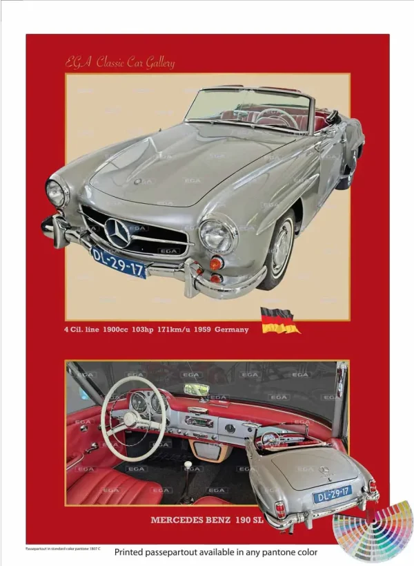 Mercedes Benz 190 SL Roadster 1959