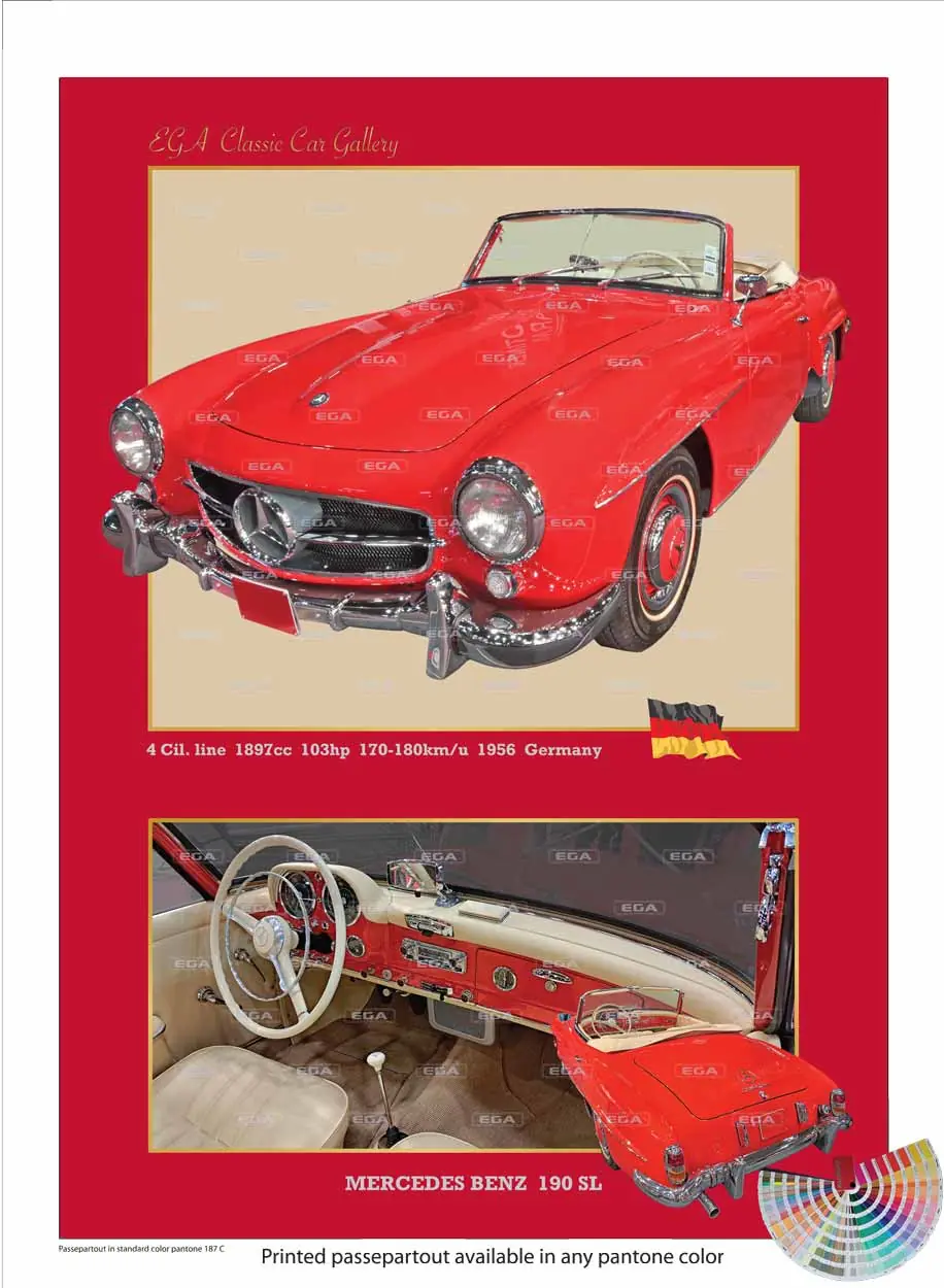 Mercedes Benz 190 SL Roadster 1956 - Image 2