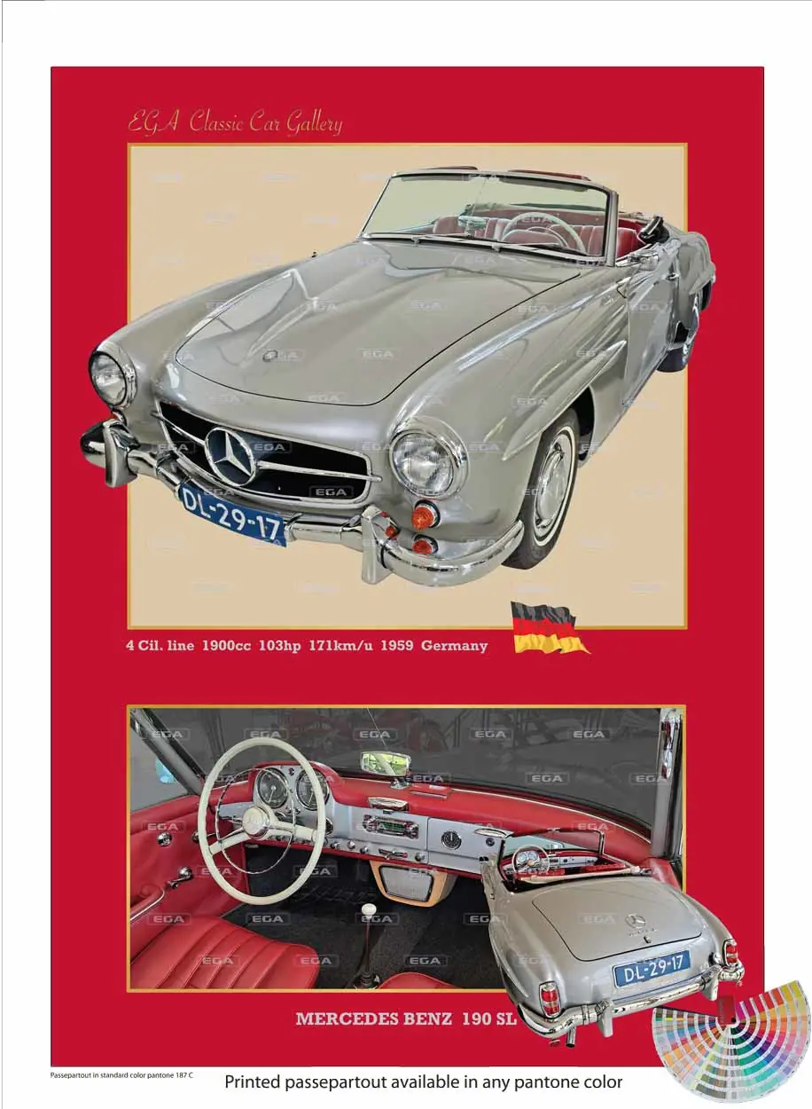 Mercedes Benz 190 SL Roadster 1959 - Image 2