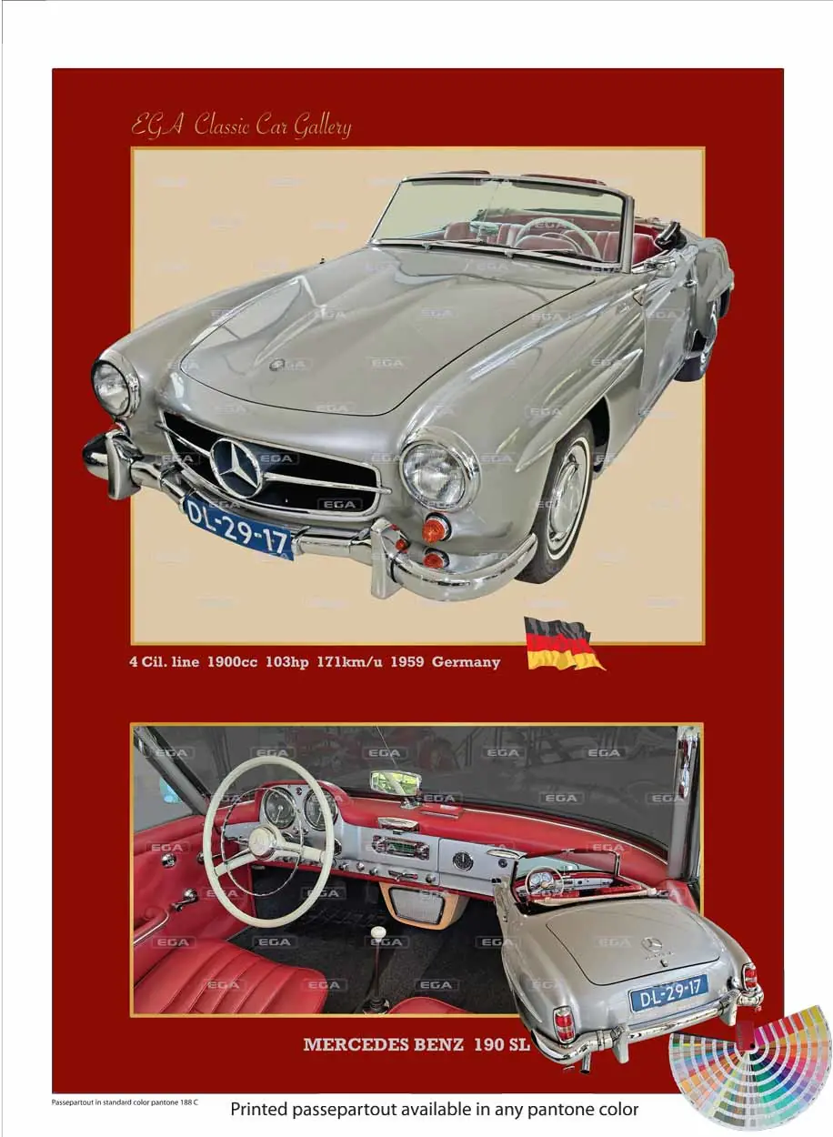 Mercedes Benz 190 SL Roadster 1959 - Image 3