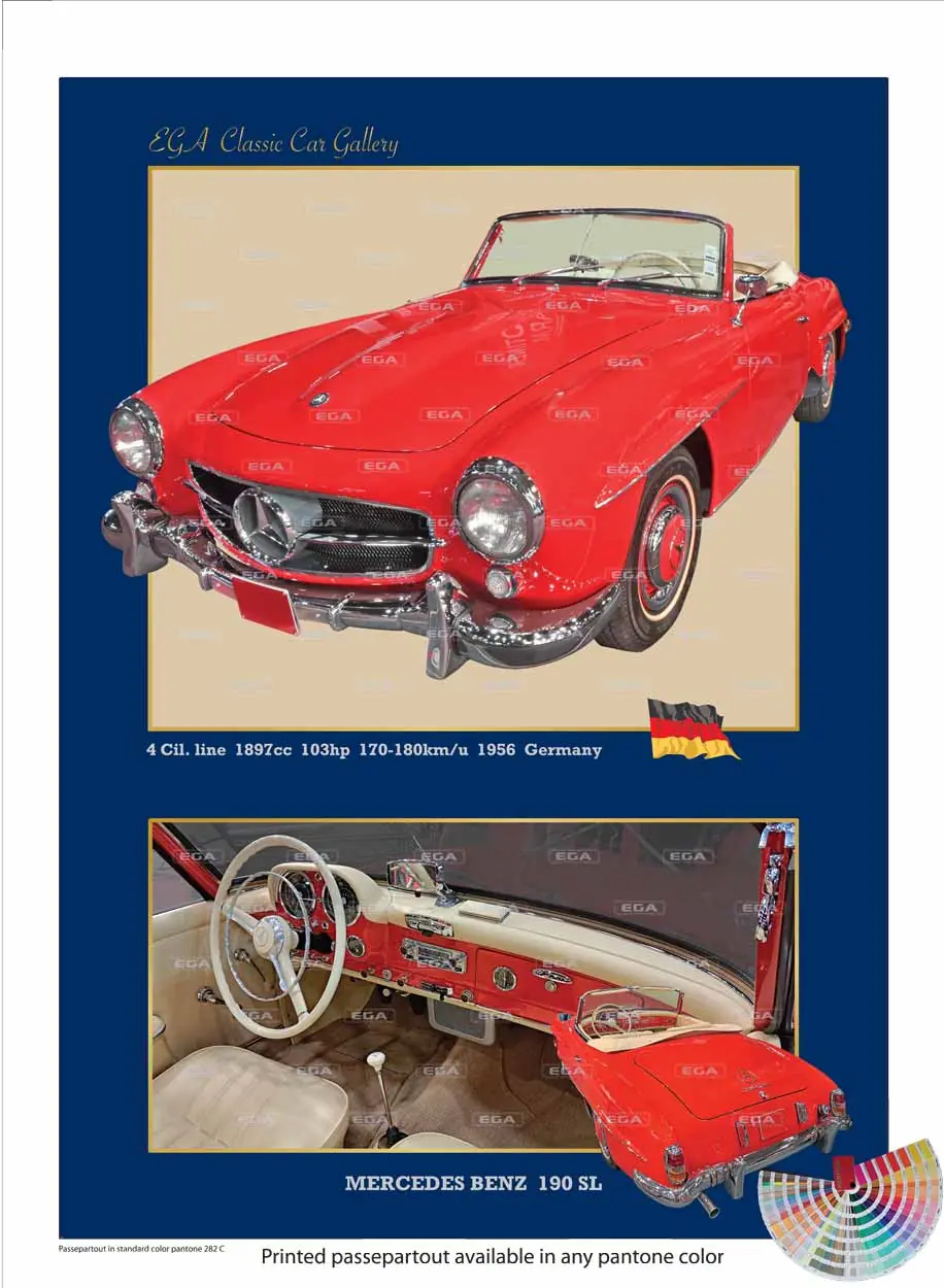 Mercedes Benz 190 SL Roadster 1956 - Image 4