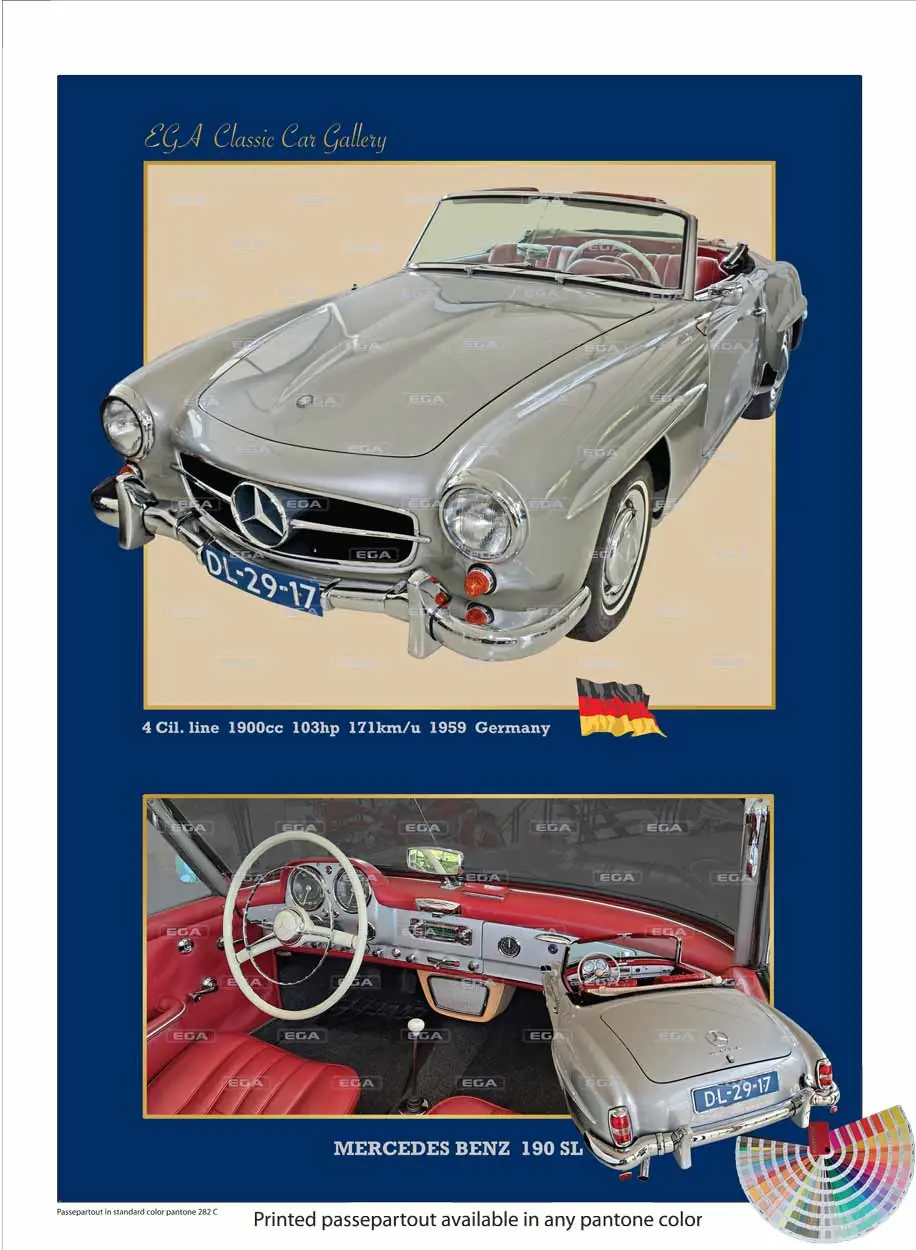 Mercedes Benz 190 SL Roadster 1959 - Image 4