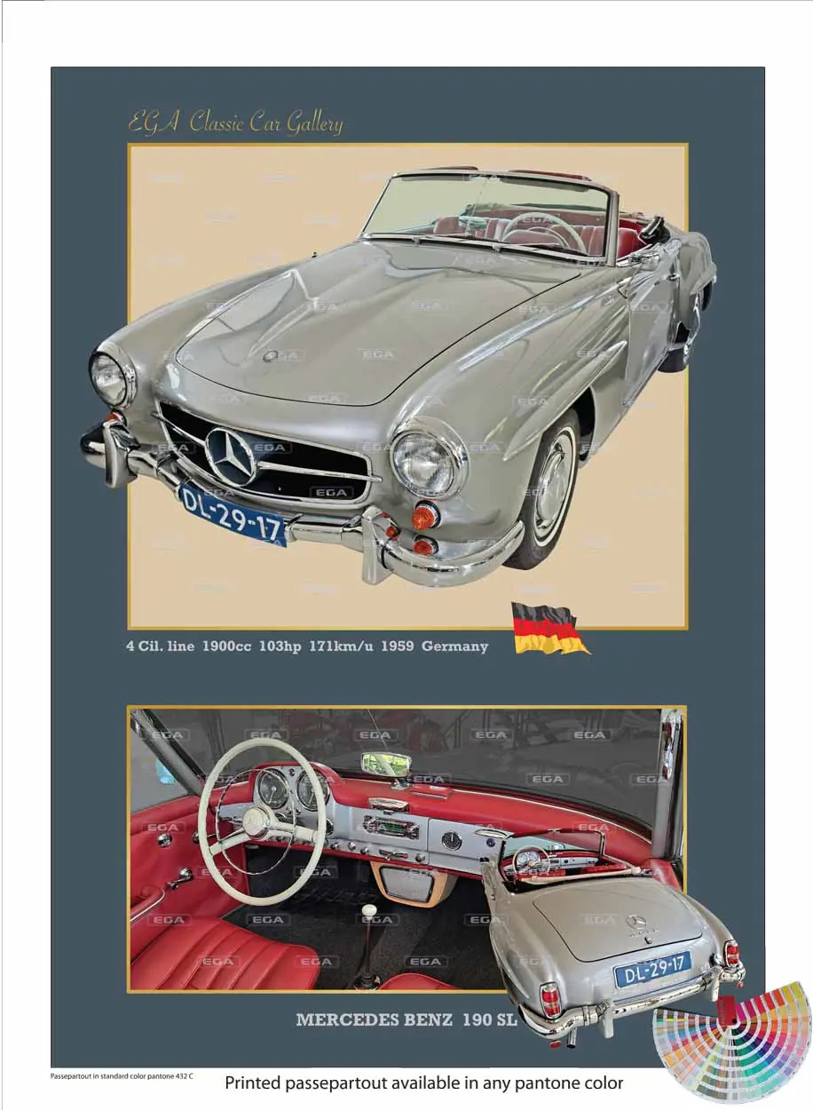 Mercedes Benz 190 SL Roadster 1959 - Image 6