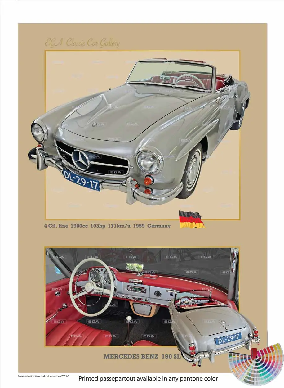 Mercedes Benz 190 SL Roadster 1959 - Image 8