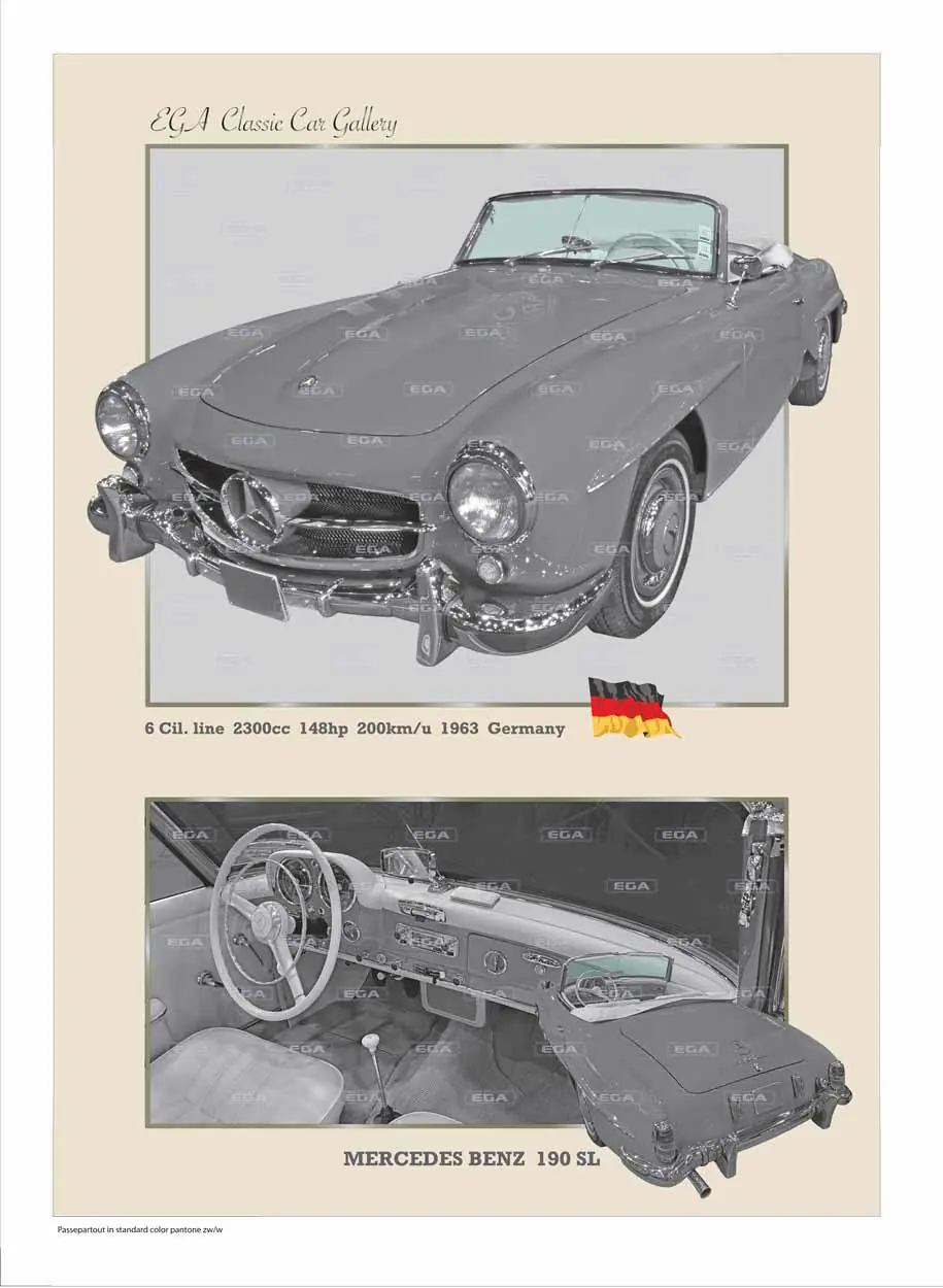 Mercedes Benz 190 SL Roadster 1956 - Image 9
