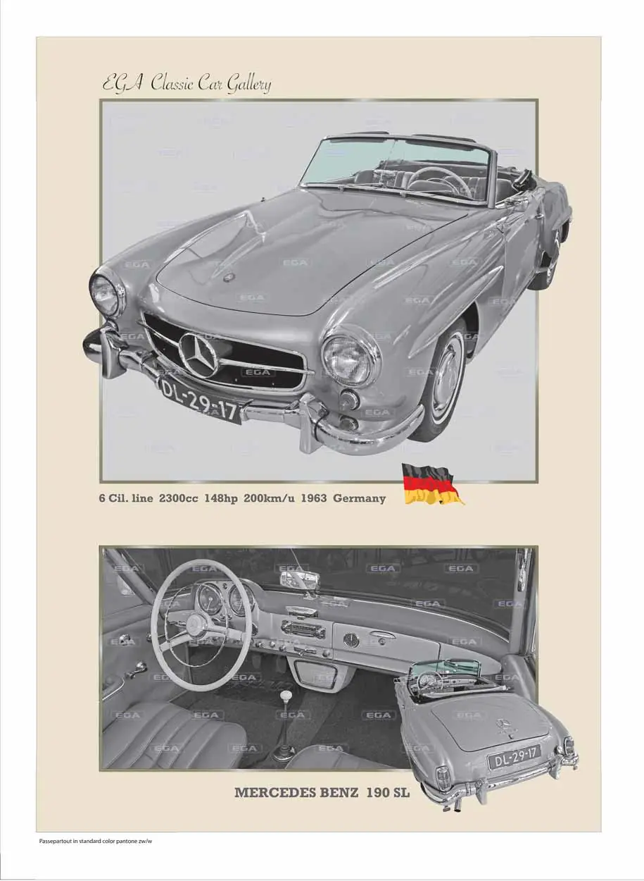 Mercedes Benz 190 SL Roadster 1959 - Image 9
