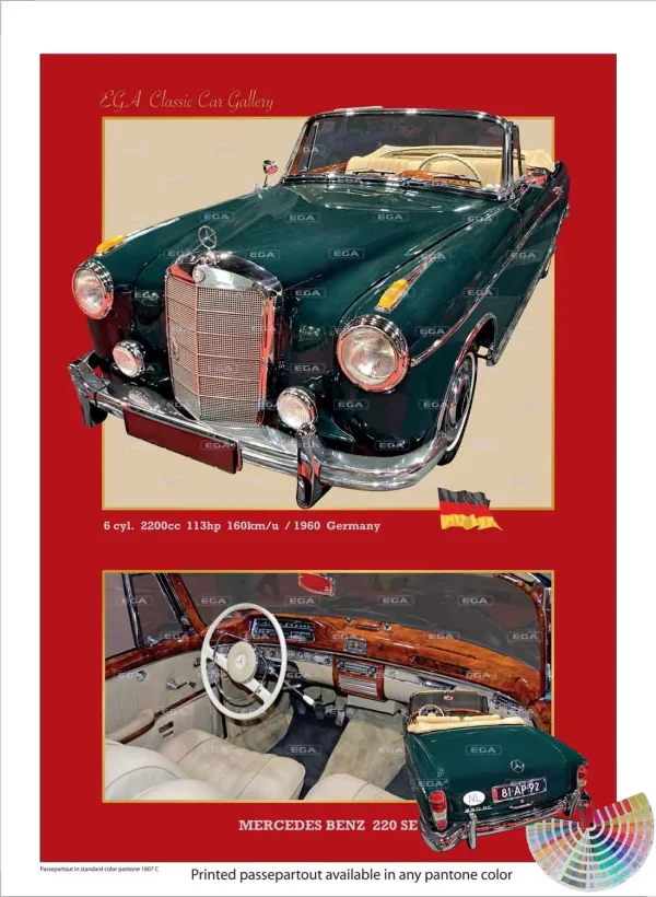 Mercedes Benz 220 SE Cabriolet 1960