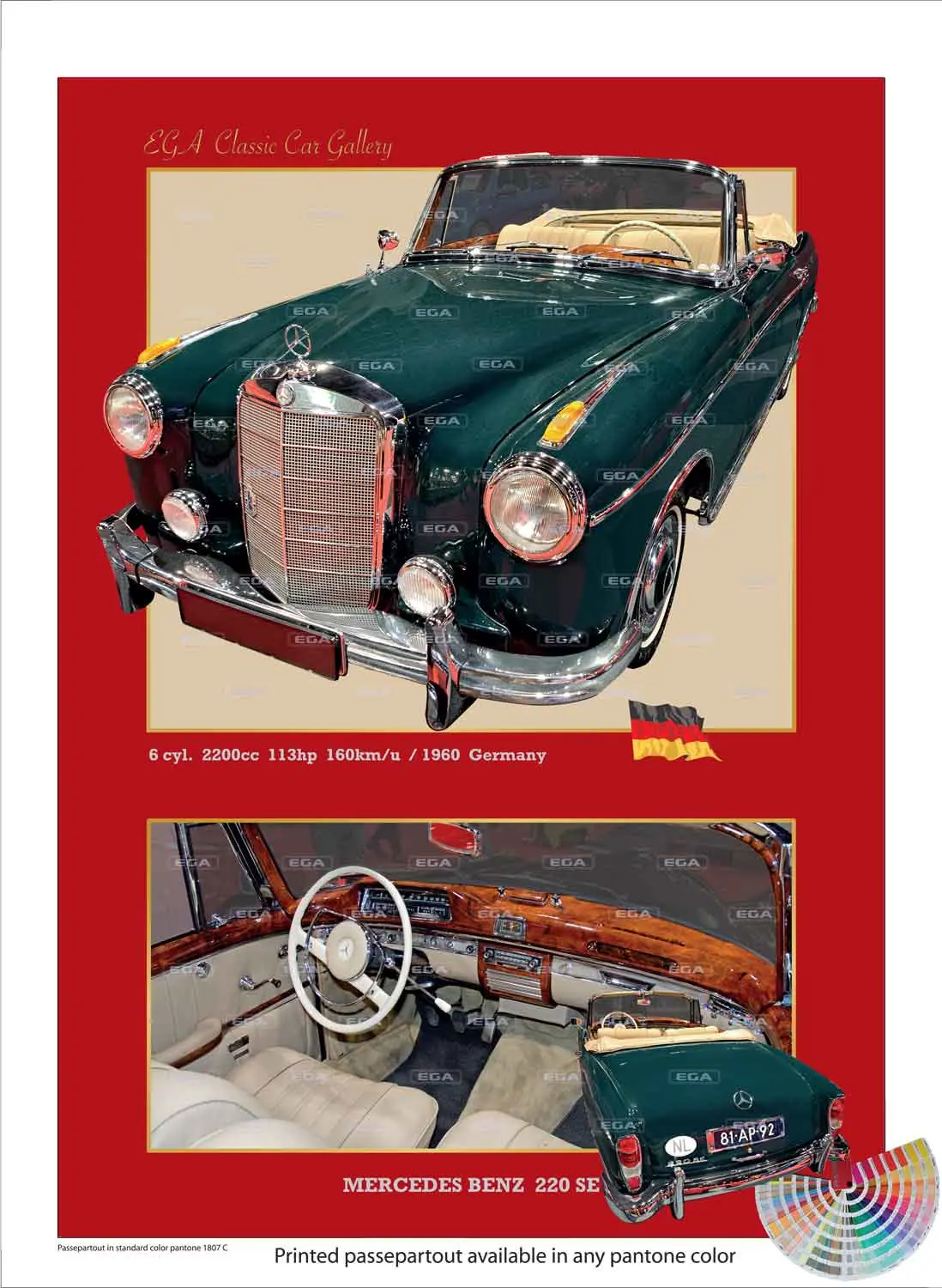 Mercedes Benz 220 SE Cabriolet 1960