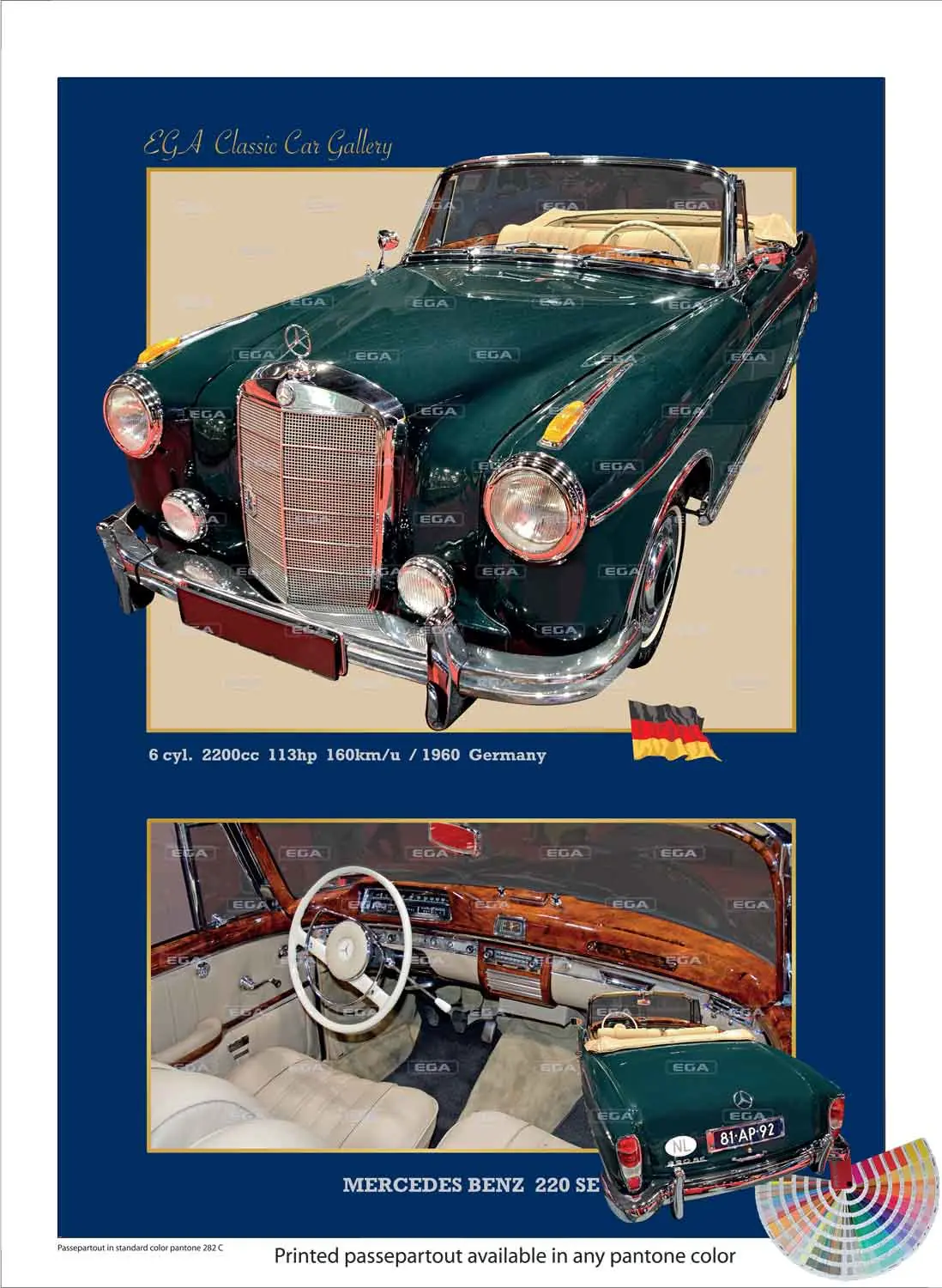 Mercedes Benz 220 SE Cabriolet 1960 - Image 4