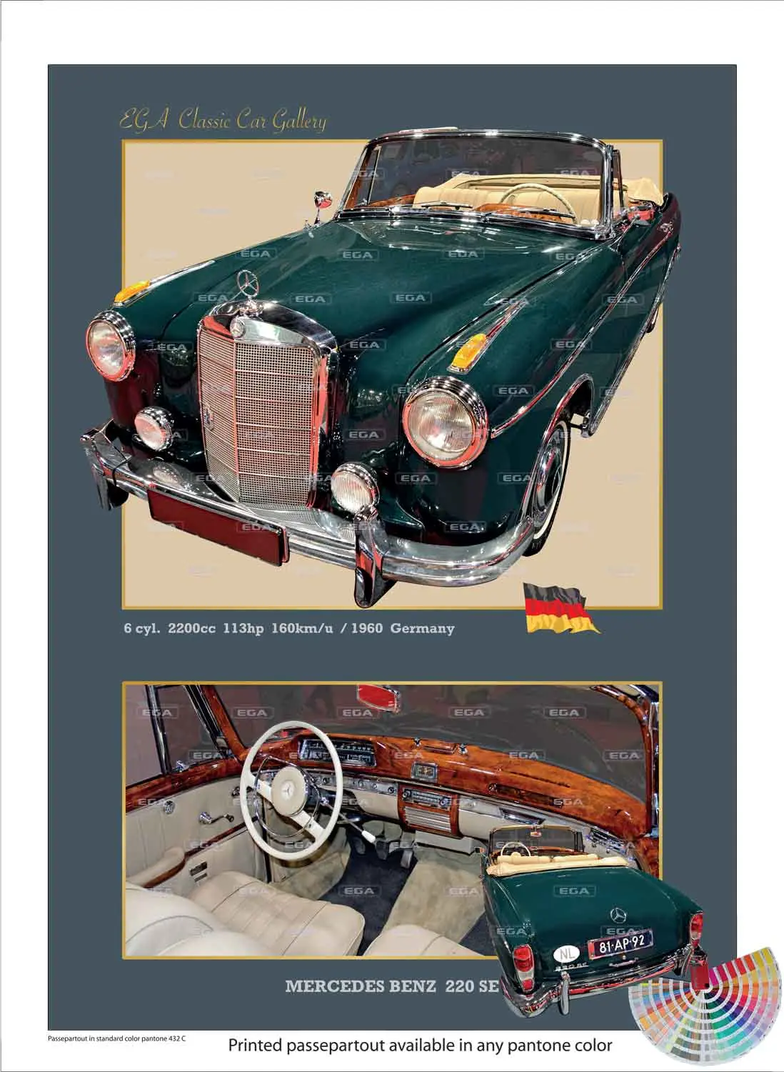 Mercedes Benz 220 SE Cabriolet 1960 - Image 6