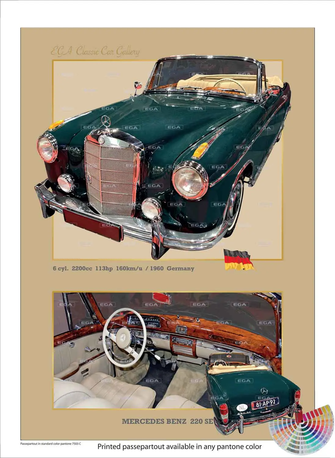 Mercedes Benz 220 SE Cabriolet 1960 - Image 8