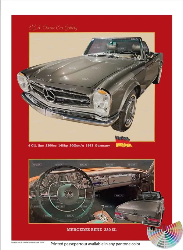 Mercedes Benz 230 SL Cabriolet 1963