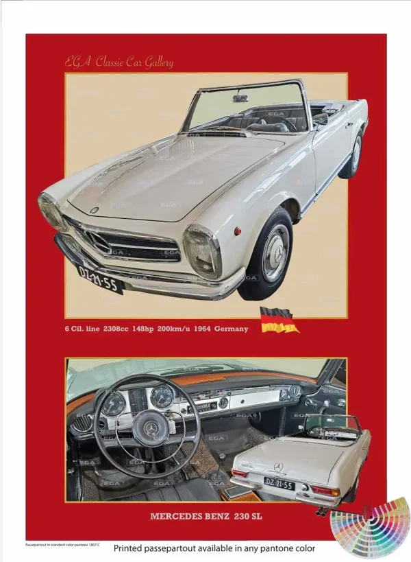 Mercedes Benz 230 SL Roadster 1964