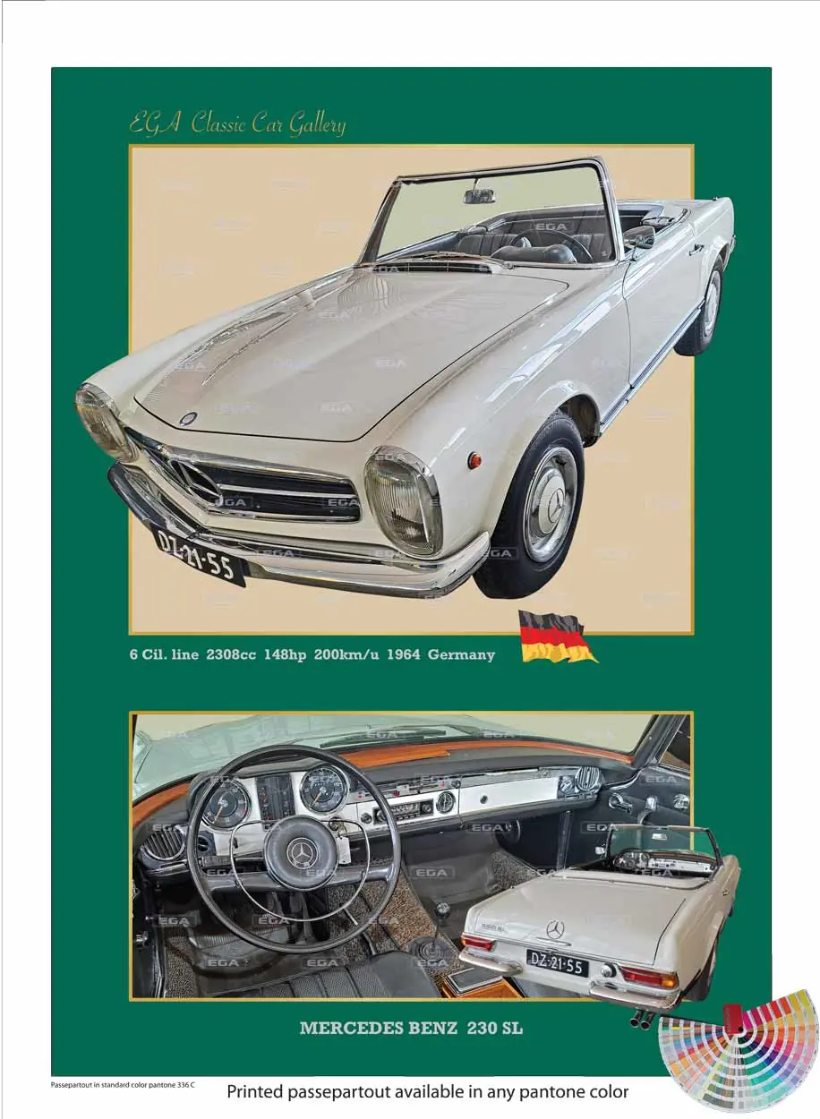 Mercedes Benz 230 SL Roadster 1964 - Image 5