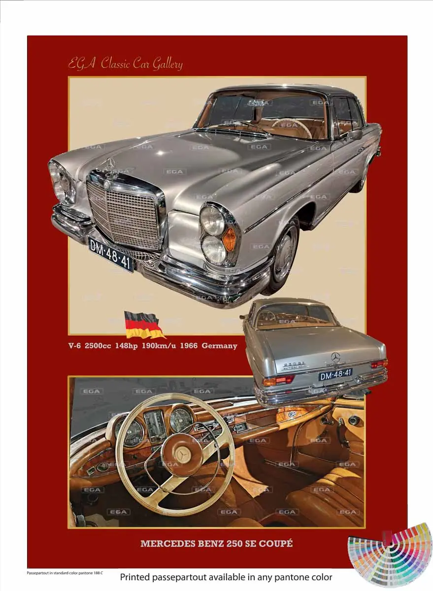 Mercedes Benz 250 SE Coupé 1966 - Image 3