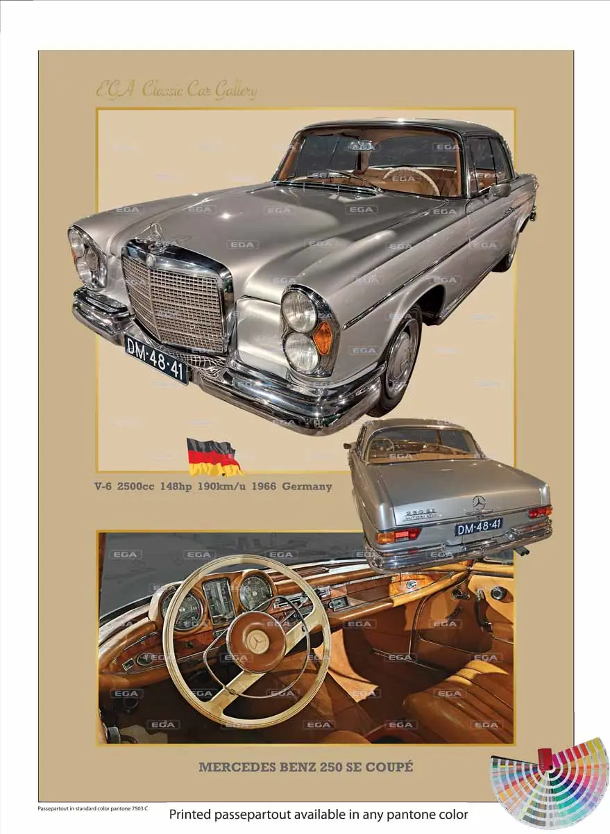 Mercedes Benz 250 SE Coupé 1966 - Image 8