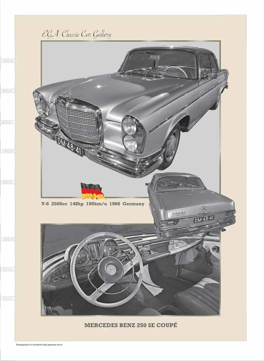 Mercedes Benz 250 SE Coupé 1966 - Image 9