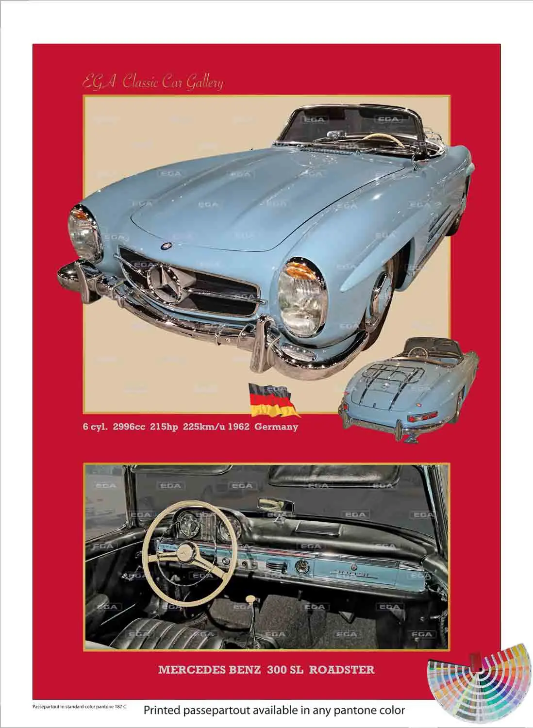 Mercedes Benz 300 SL Roadster 1962 - Image 2