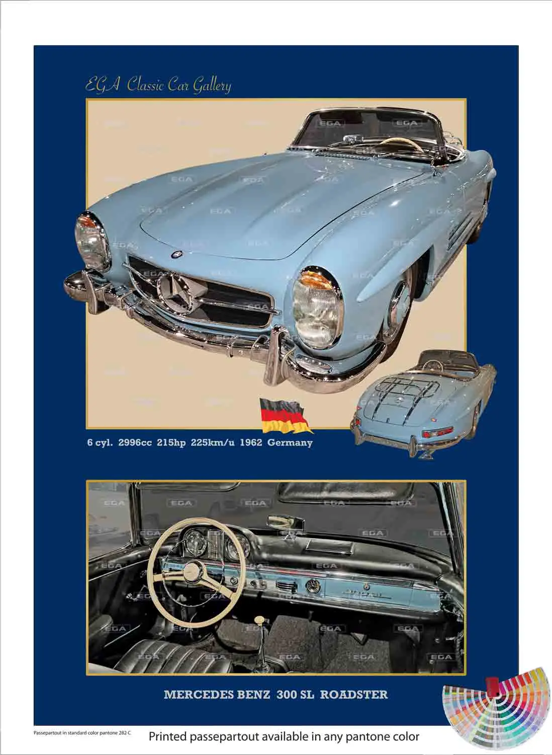 Mercedes Benz 300 SL Roadster 1962 - Image 4