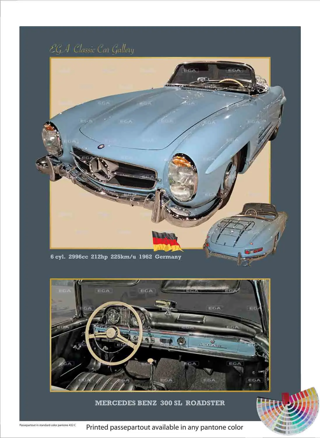 Mercedes Benz 300 SL Roadster 1962 - Image 6