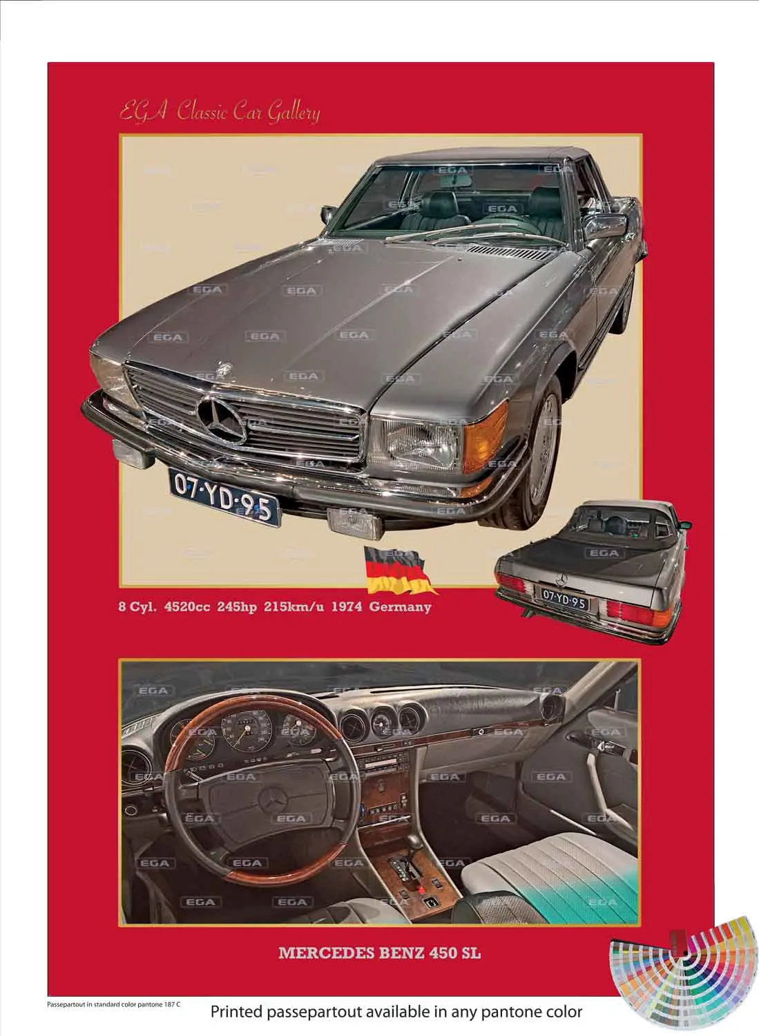 Mercedes Benz 450 SL 1974 - Image 2
