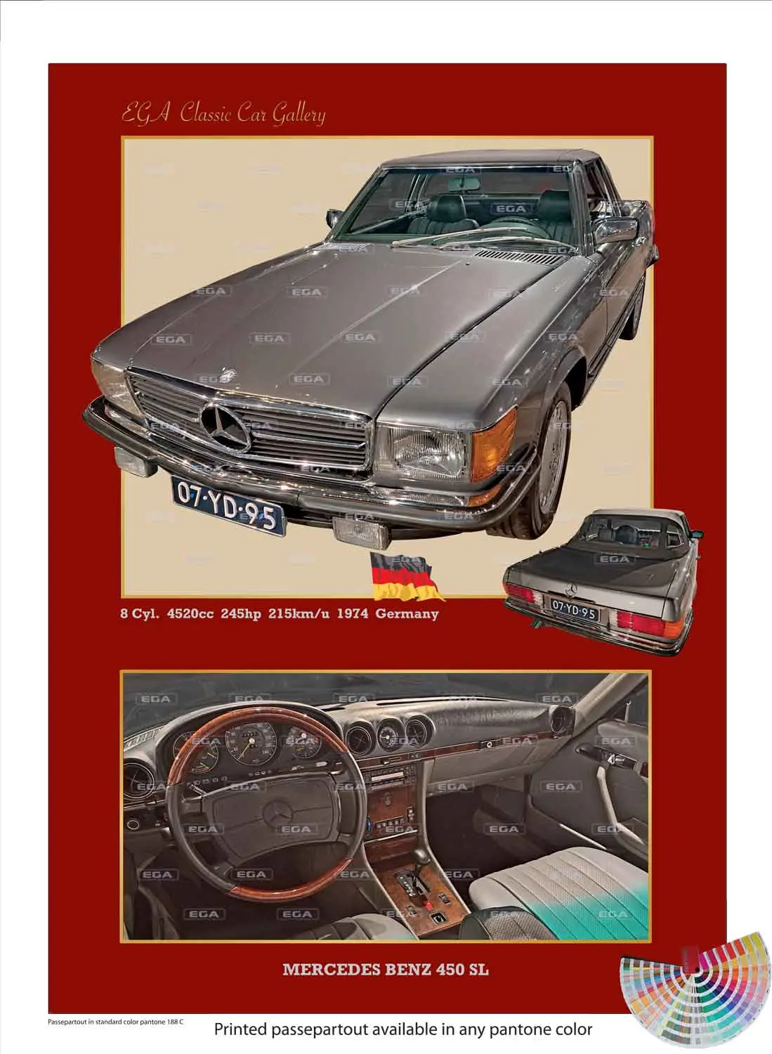 Mercedes Benz 450 SL 1974 - Image 3