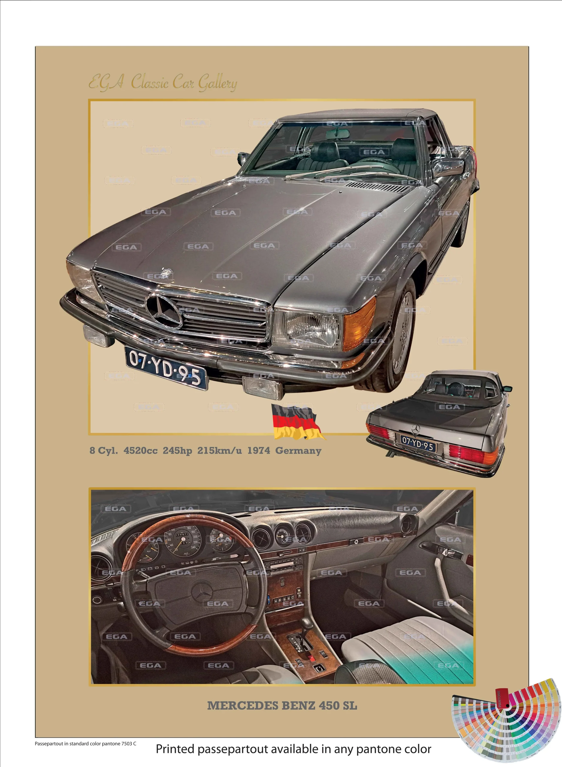 Mercedes Benz 450 SL 1974 - Image 8