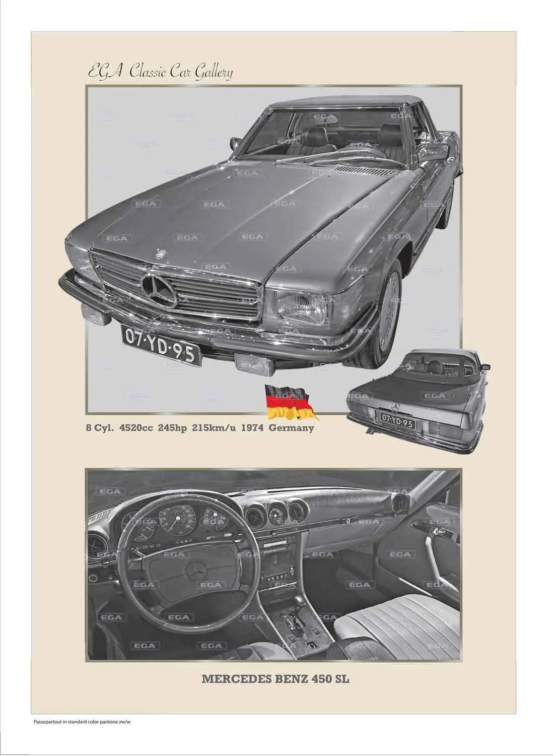 Mercedes Benz 450 SL 1974 - Image 9