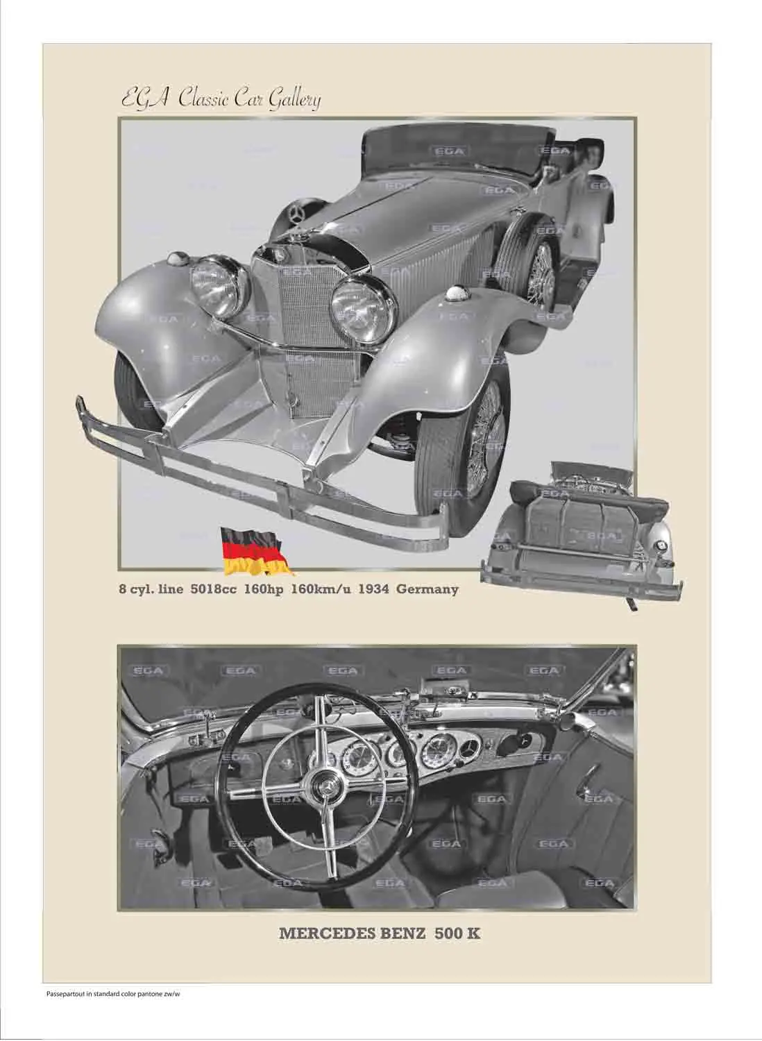 Mercedes Benz 500 K 1934 - Image 9