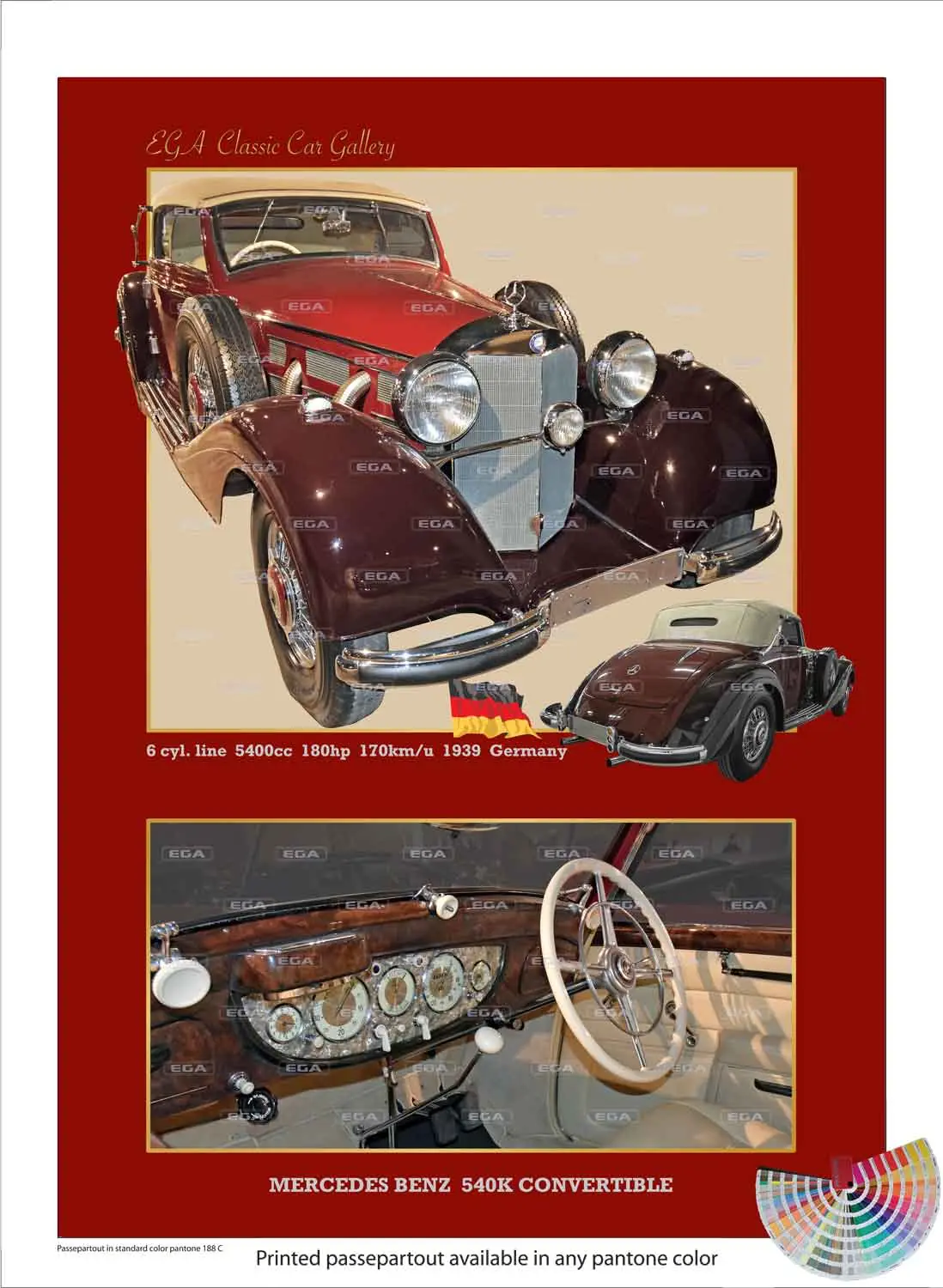 Mercedes Benz 540 K Cabriolet 1939 - Image 3